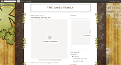 Desktop Screenshot of amosfamily7.blogspot.com