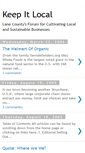 Mobile Screenshot of keepitlocal.blogspot.com