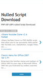 Mobile Screenshot of nulled-script-download.blogspot.com