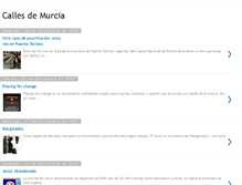 Tablet Screenshot of callesdemurcia.blogspot.com