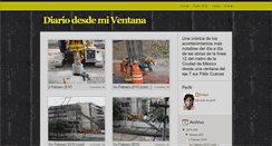 Desktop Screenshot of diariodelaobra.blogspot.com