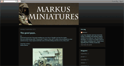 Desktop Screenshot of markusminiatures.blogspot.com