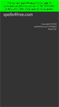 Mobile Screenshot of freerealspells.blogspot.com