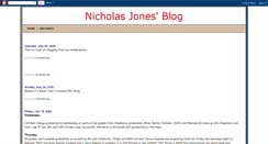 Desktop Screenshot of nickjones.blogspot.com