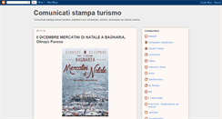 Desktop Screenshot of comunicati-stampa-turismo.blogspot.com