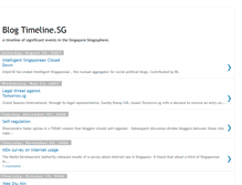 Tablet Screenshot of blogtimelinesg.blogspot.com