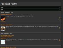 Tablet Screenshot of foodandpastry.blogspot.com