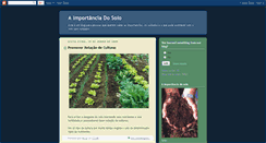 Desktop Screenshot of aimportanciadosolo.blogspot.com