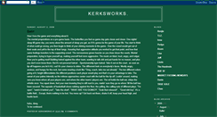 Desktop Screenshot of kerksworks.blogspot.com