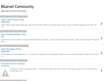 Tablet Screenshot of garselcommunity.blogspot.com