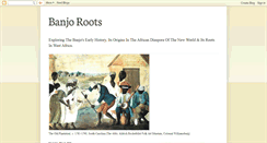 Desktop Screenshot of banjoroots.blogspot.com