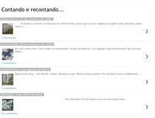 Tablet Screenshot of contandoerecontando.blogspot.com