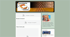 Desktop Screenshot of constanteconstrucoes.blogspot.com