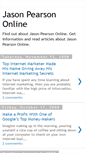 Mobile Screenshot of jason-pearson-online.blogspot.com