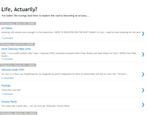 Tablet Screenshot of loveactuarily.blogspot.com