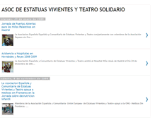 Tablet Screenshot of estatuasvivientesyteatrosolidario.blogspot.com