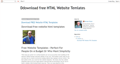 Desktop Screenshot of download-free-website-html-templates.blogspot.com