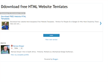 Tablet Screenshot of download-free-website-html-templates.blogspot.com