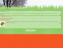 Tablet Screenshot of googleaddsensemoney.blogspot.com