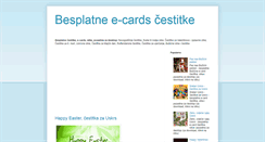 Desktop Screenshot of e-cards-cestitke.blogspot.com
