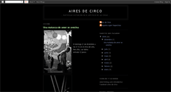 Desktop Screenshot of airesdecirco.blogspot.com