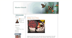 Desktop Screenshot of hairilhero.blogspot.com