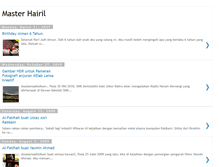 Tablet Screenshot of hairilhero.blogspot.com