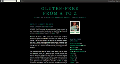Desktop Screenshot of glutenfree-a-z.blogspot.com