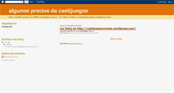 Desktop Screenshot of castijuegosprecios.blogspot.com