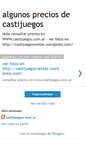 Mobile Screenshot of castijuegosprecios.blogspot.com