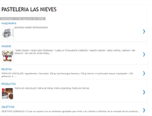 Tablet Screenshot of pastelerianieves.blogspot.com