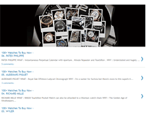Tablet Screenshot of luxe-watch.blogspot.com