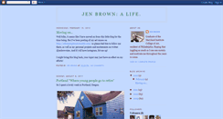 Desktop Screenshot of jenbrownlife.blogspot.com