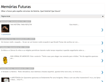 Tablet Screenshot of memoriasfuturass.blogspot.com
