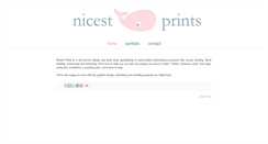 Desktop Screenshot of nicestprints.blogspot.com