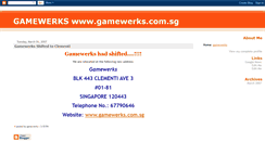 Desktop Screenshot of gamewerks.blogspot.com