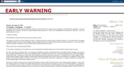 Desktop Screenshot of early-warning.blogspot.com