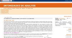 Desktop Screenshot of intimidadesdeadultos.blogspot.com