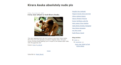 Desktop Screenshot of kiraraasuka.blogspot.com