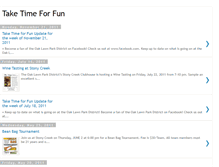 Tablet Screenshot of olpdtaketimeforfun.blogspot.com