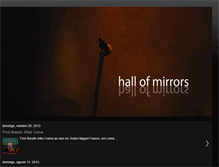 Tablet Screenshot of hallmirror.blogspot.com