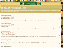 Tablet Screenshot of bridgeviewmortgagecorp.blogspot.com