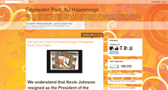 Desktop Screenshot of edgewaterparkhappenings.blogspot.com