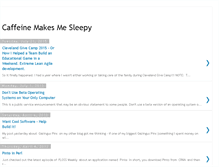 Tablet Screenshot of caffeinemakesmesleepy.blogspot.com