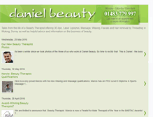 Tablet Screenshot of danielmassage.blogspot.com