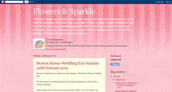 Desktop Screenshot of flowersandsparkle.blogspot.com