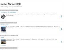 Tablet Screenshot of dpcaptain.blogspot.com