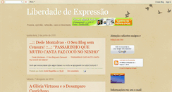 Desktop Screenshot of liberdadedeexpressao1.blogspot.com