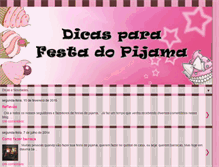 Tablet Screenshot of dicasparafestadopijama.blogspot.com