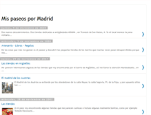 Tablet Screenshot of mispaseospormadrid.blogspot.com